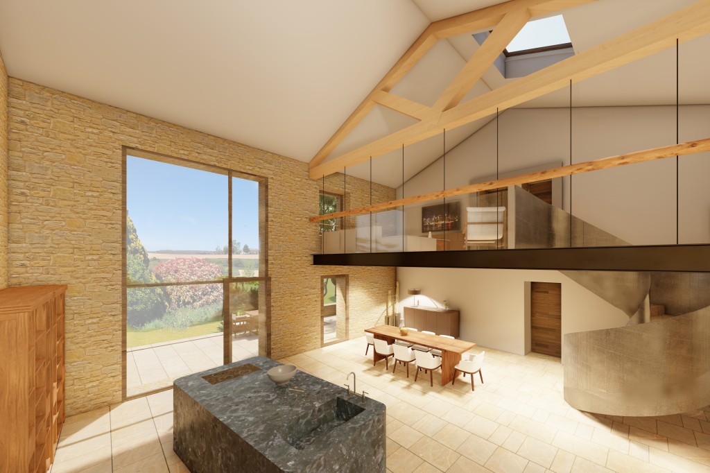 Gîte B par l'Atelier Kodama, architectes à Toulouse