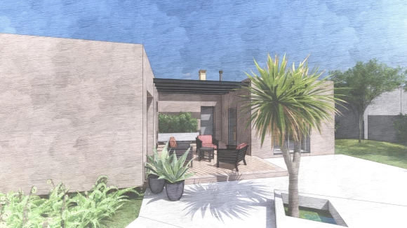 Maison H par l'Atelier Kodama, architectes à Toulouse